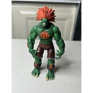 SOTA Toys Street Fighter 2 Series Blanka Round 2 Capcom 2005 Green Action Figure